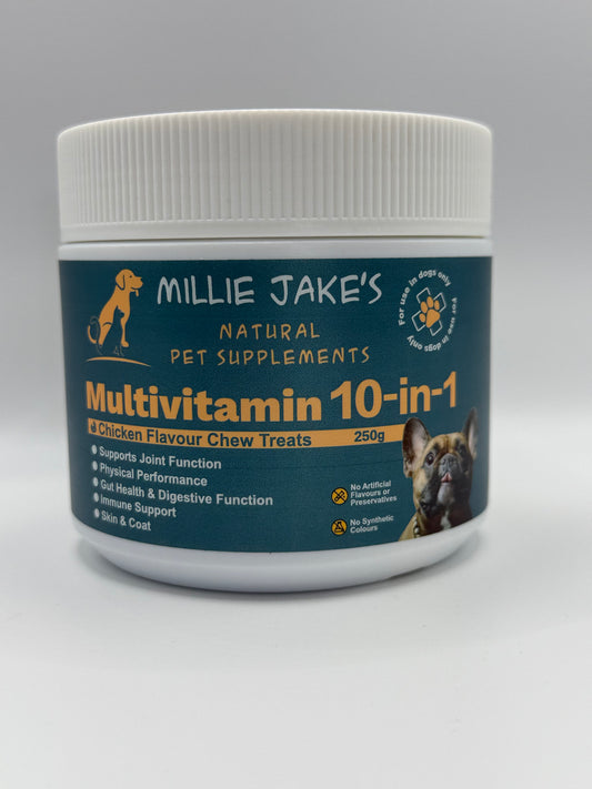 10-in-1 Multivitamin Chews - Boost Your Pet's Health